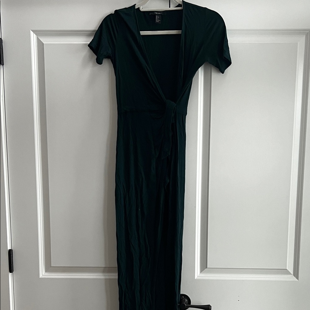 Forever 21 Dark Green Maxi Dress